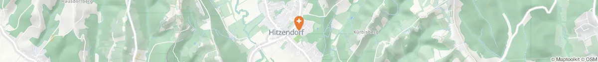 Map representation of the location for Marien Apotheke Hitzendorf in 8151 Hitzendorf